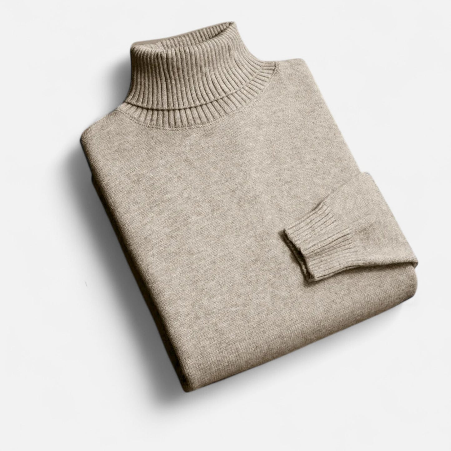 Velclairemode | Pull Col Roulé Homme Maille d’Automne – Raffinement Saisonnière & Chaleur Élégante