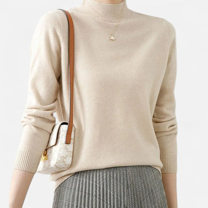 Velclairemode | Pull Femme Col Roulé Chic – Élégance Contemporaine & Confort Douillet