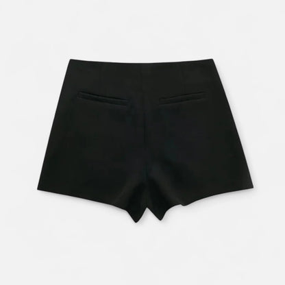 Velclairemode | Jupe Asymétrique Femme – Taille Haute, Coupe Courte Élégante et Structurée