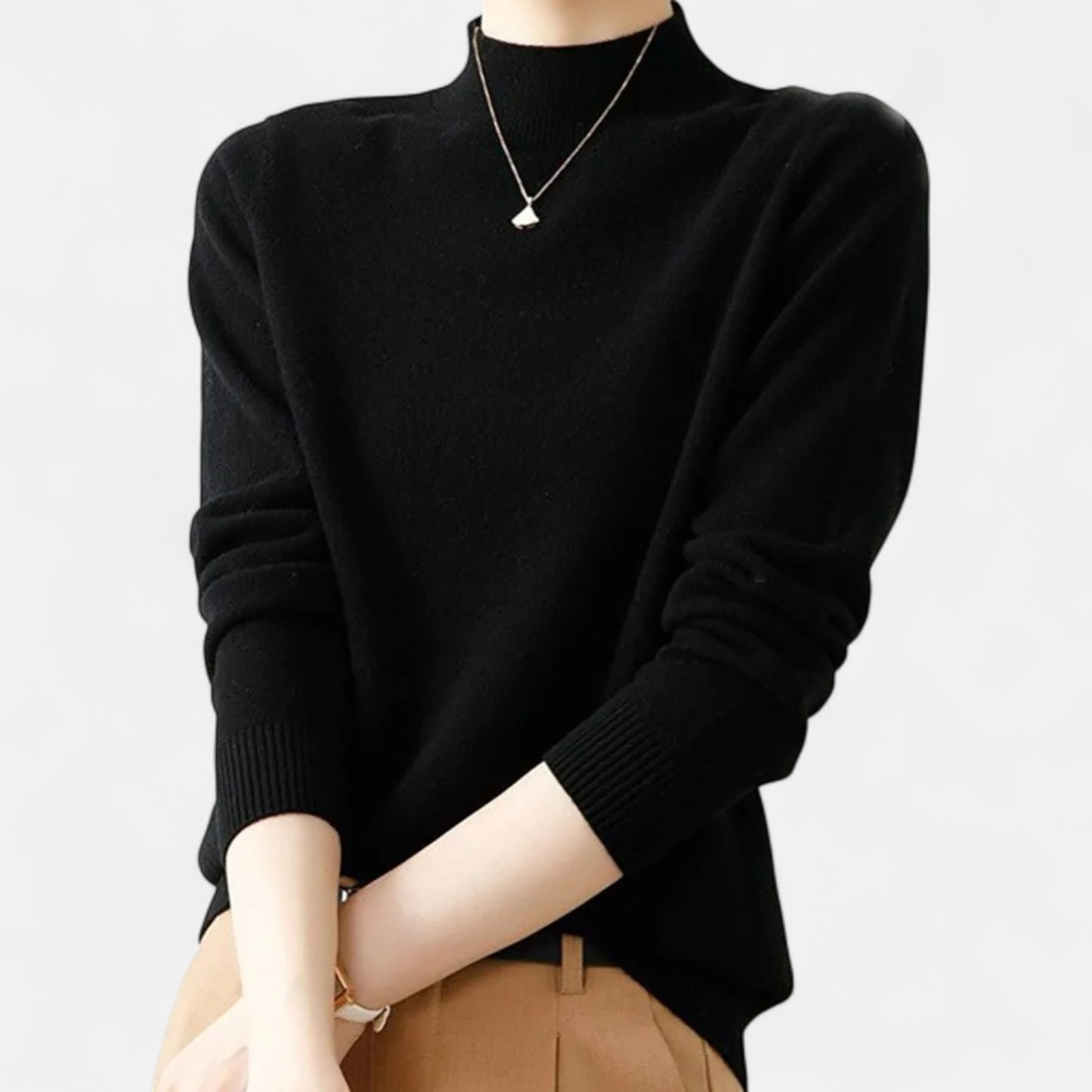 Velclairemode | Pull Femme Col Roulé Chic – Élégance Contemporaine & Confort Douillet