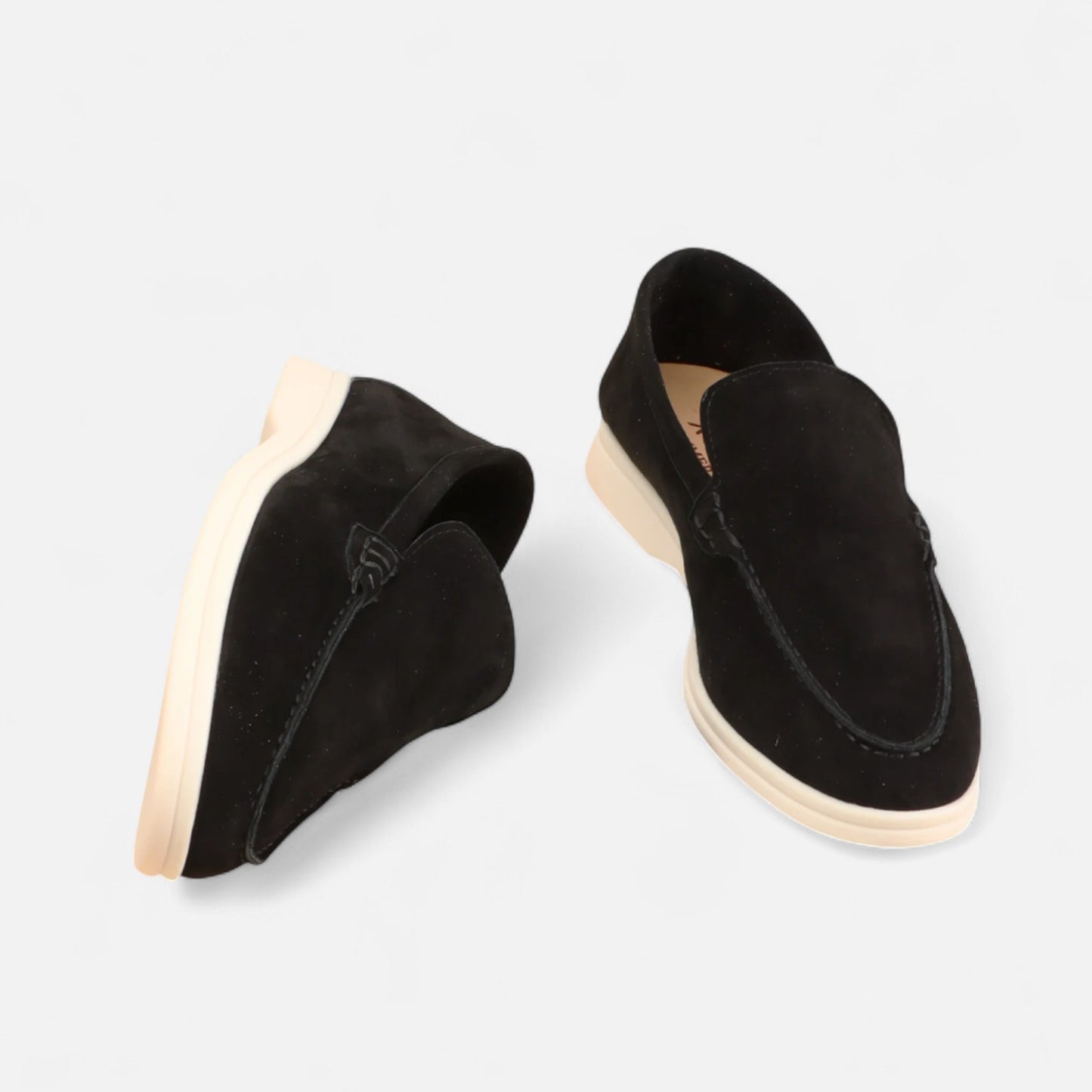 Velclairemode | Mocassins Homme en Suède et Cuir – Chaussures Plates Décontractées à Semelle Souple