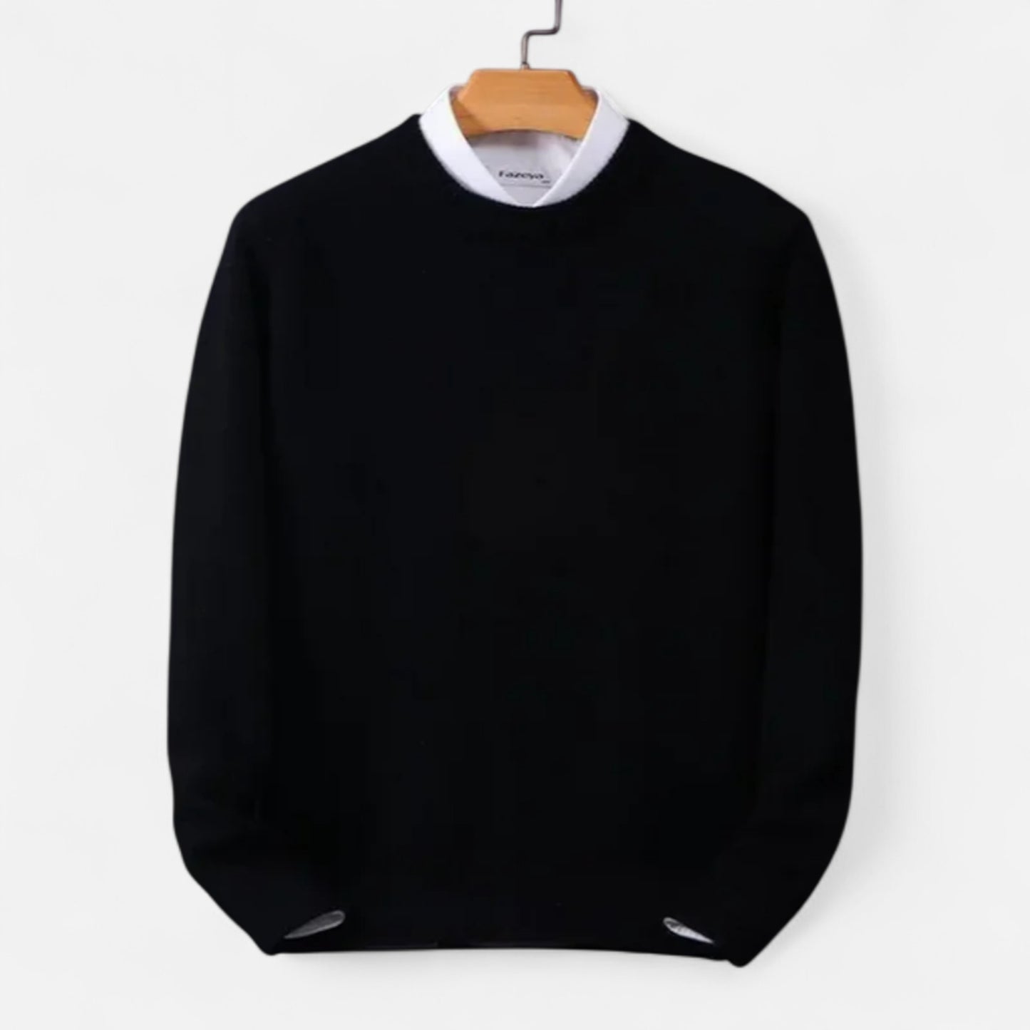 Velclairemode | Pull Homme Col Rond en Cachemire – Luxe Discret & Confort Absolu