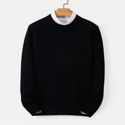 Velclairemode | Pull Homme Col Rond en Cachemire – Luxe Discret & Confort Absolu