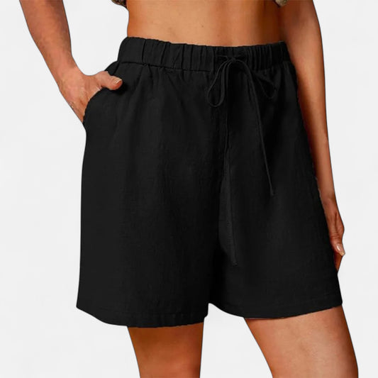 Velclairemode | Short Femme Été en Coton et Lin – Élégance Décontractée, Légèreté Naturelle