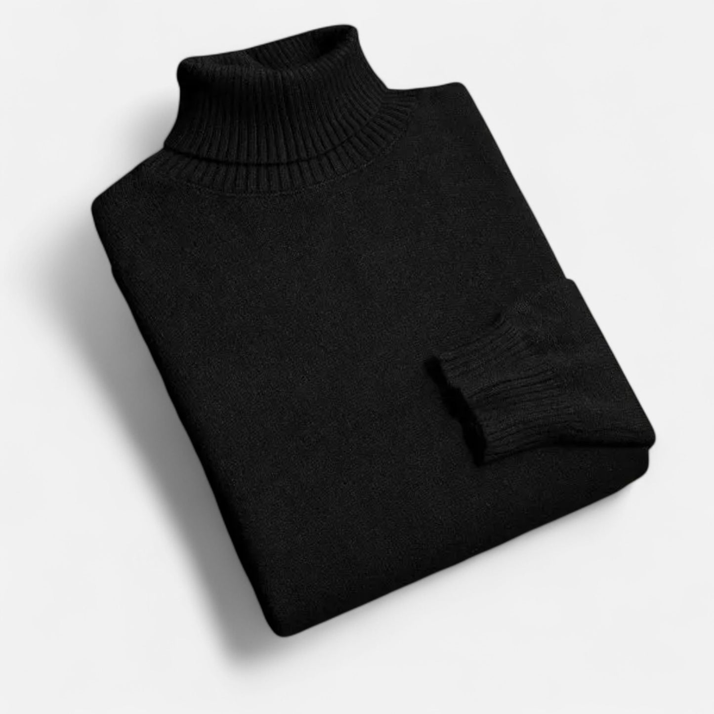 Velclairemode | Pull Col Roulé Homme Maille d’Automne – Raffinement Saisonnière & Chaleur Élégante