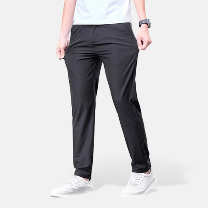 Velclairemode | Pantalon d’Été en Soie Glacée – Fraîcheur Discrète, Élégance