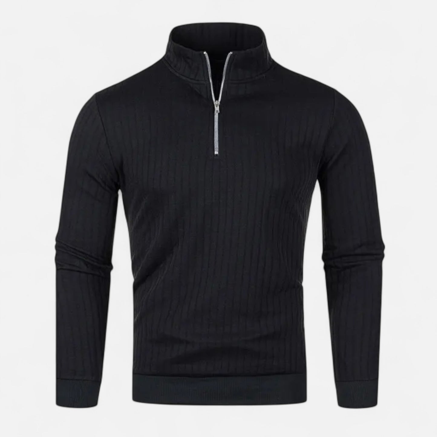 Velclairemode.com | Pull Homme Demi-Col Zippé – Maille Élégante, Style Décontracté Maîtrisé