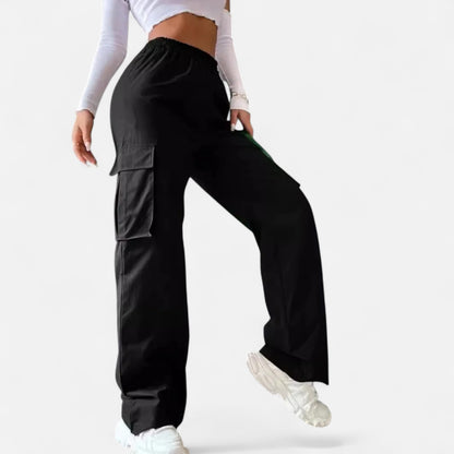 Velclairemode | Pantalon Cargo Femme Baggy Jogger – Chic Décontracté Inspiré Bureau