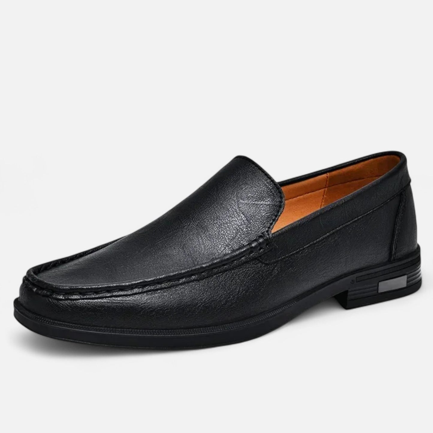 Velclairemode | Chaussures Homme en Cuir Véritable – Mocassins Formels à Enfiler, Élégance de Bureau