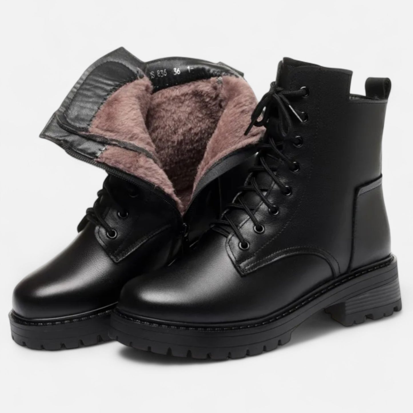 Velclairemode.com | Bottines Femme en Cuir Véritable – Chaleur Discrète, Élégance Naturelle