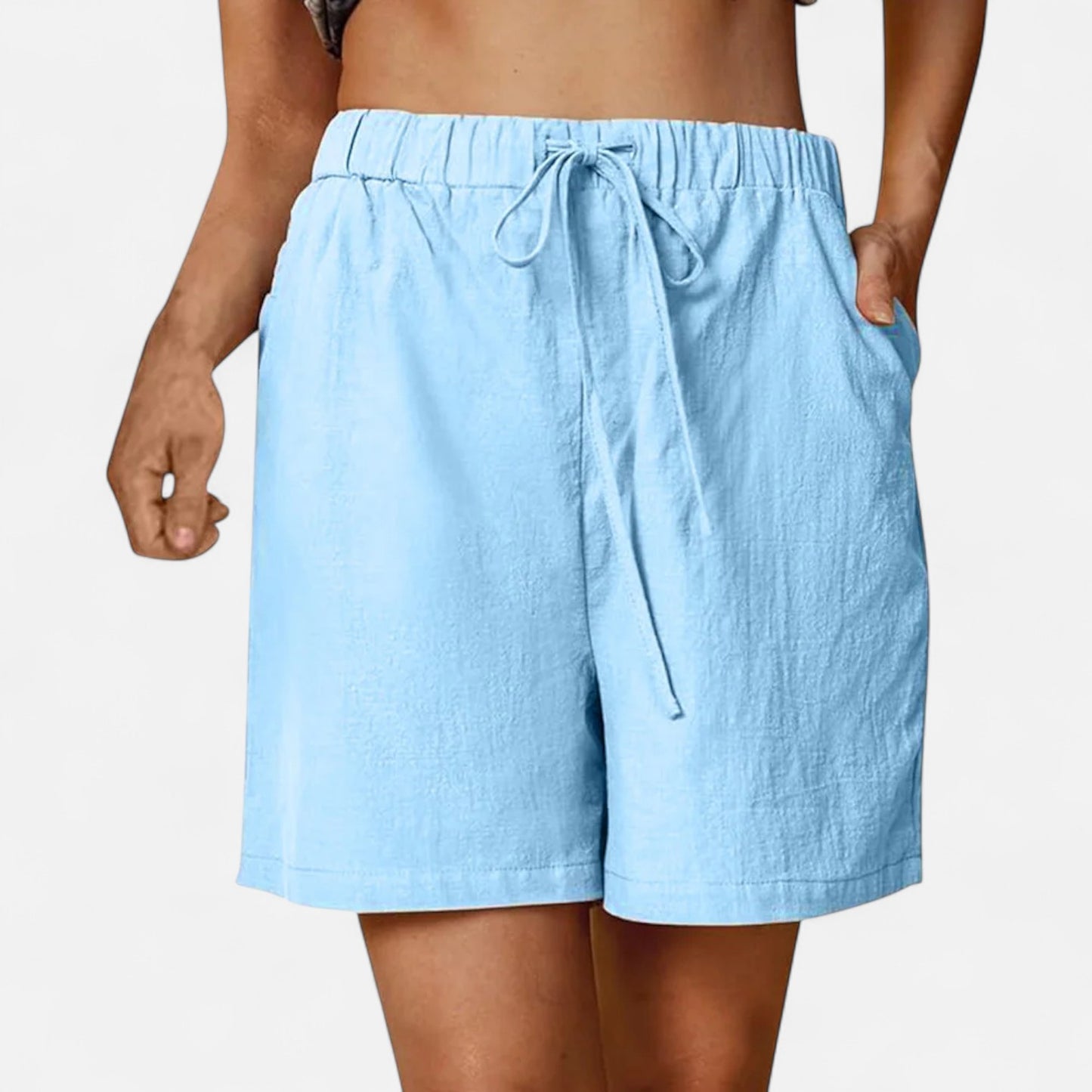 Velclairemode | Short Femme Été en Coton et Lin – Élégance Décontractée, Légèreté Naturelle