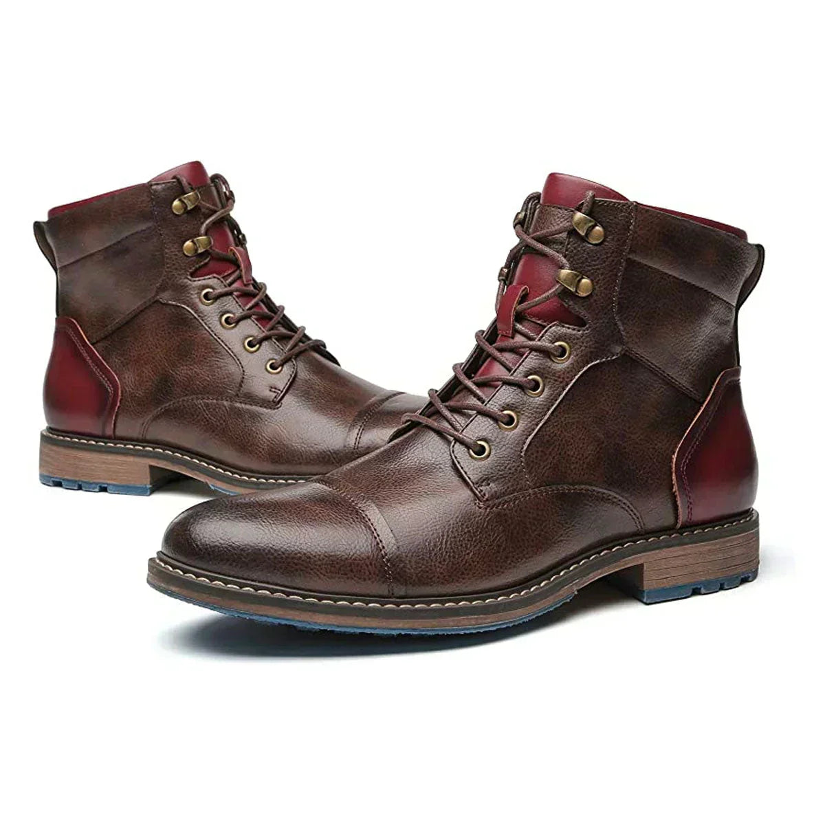 Men's City Leather Shoes Flexible Sole Padded Interior Timeless Design