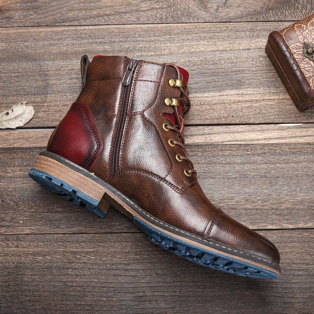 Men's City Leather Shoes Flexible Sole Padded Interior Timeless Design