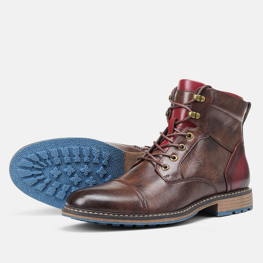 Men's City Leather Shoes Flexible Sole Padded Interior Timeless Design