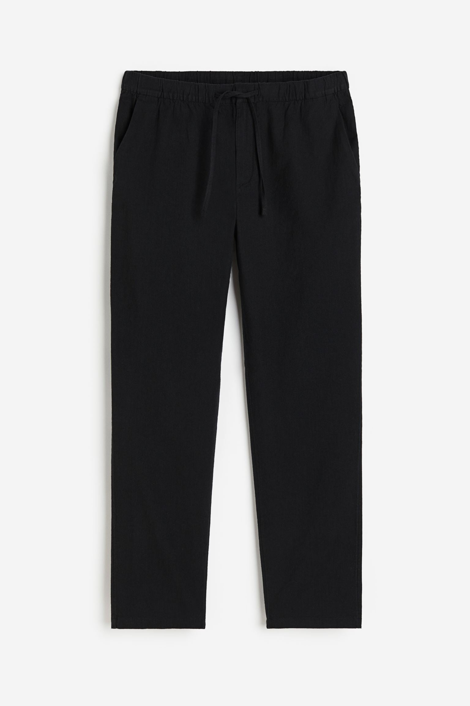 Afslappede bukser med elastisk talje
