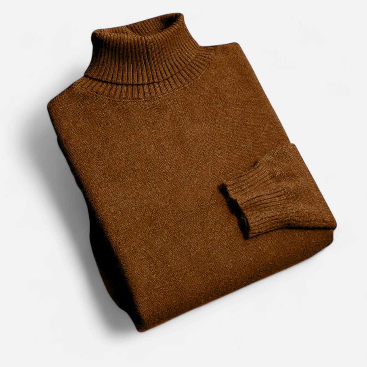 Velclairemode | Pull Col Roulé Homme Maille d’Automne – Raffinement Saisonnière & Chaleur Élégante