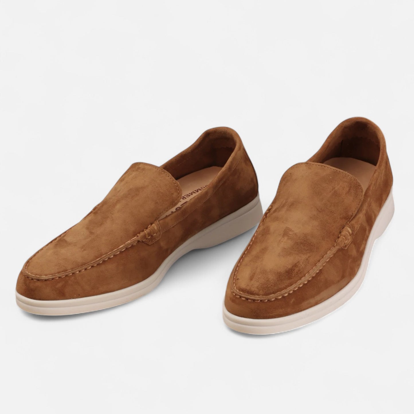 Velclairemode | Mocassins Homme en Suède et Cuir – Chaussures Plates Décontractées à Semelle Souple