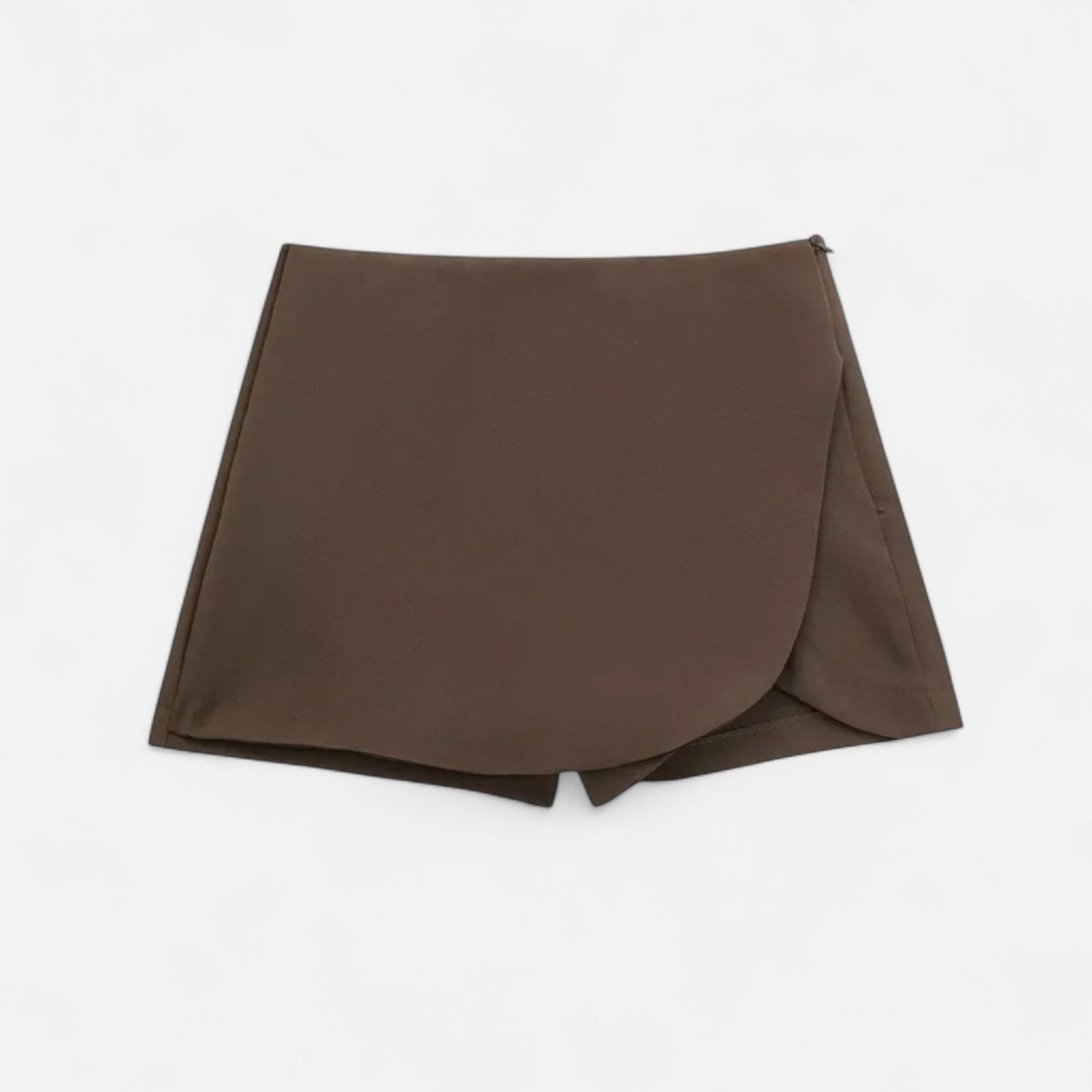 Velclairemode | Jupe Asymétrique Femme – Taille Haute, Coupe Courte Élégante et Structurée