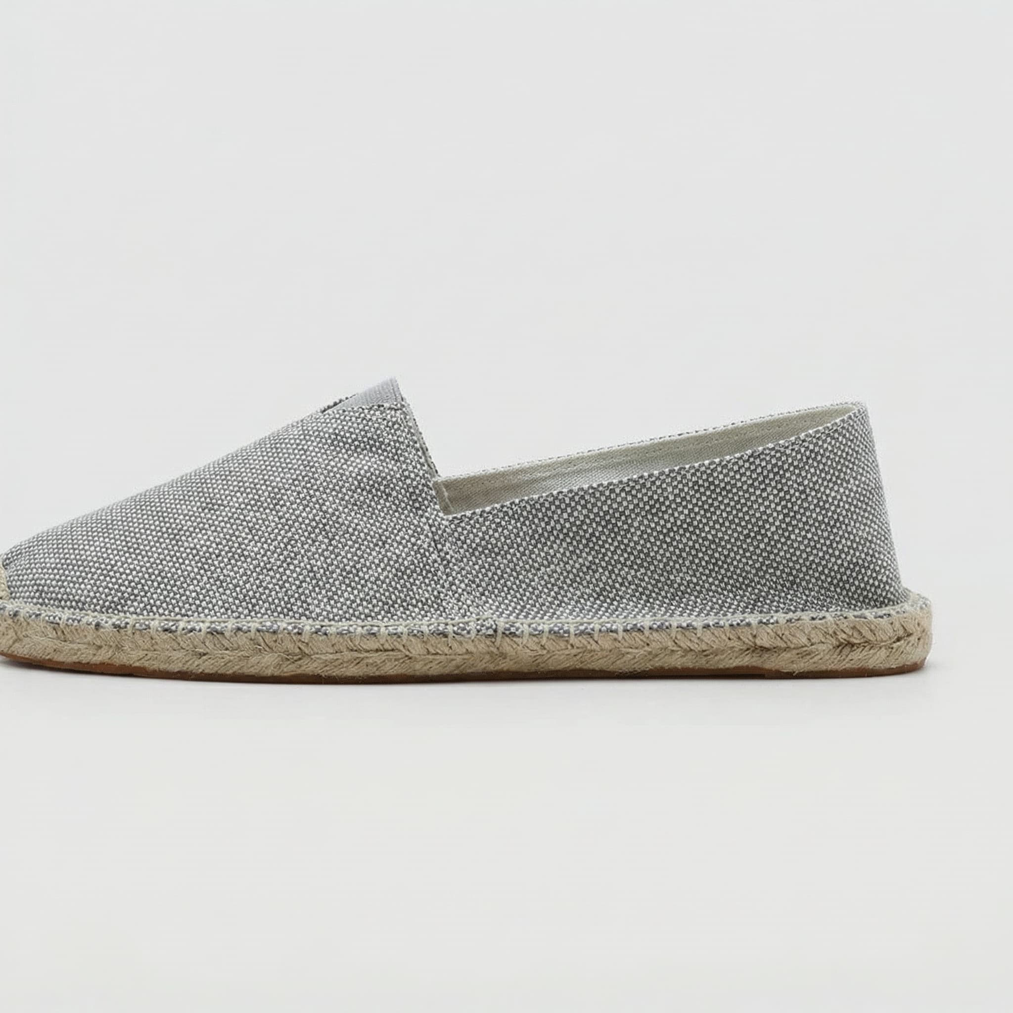 Alpargatas de lino para hombre — mocasines casuales — vacaciones en la playa