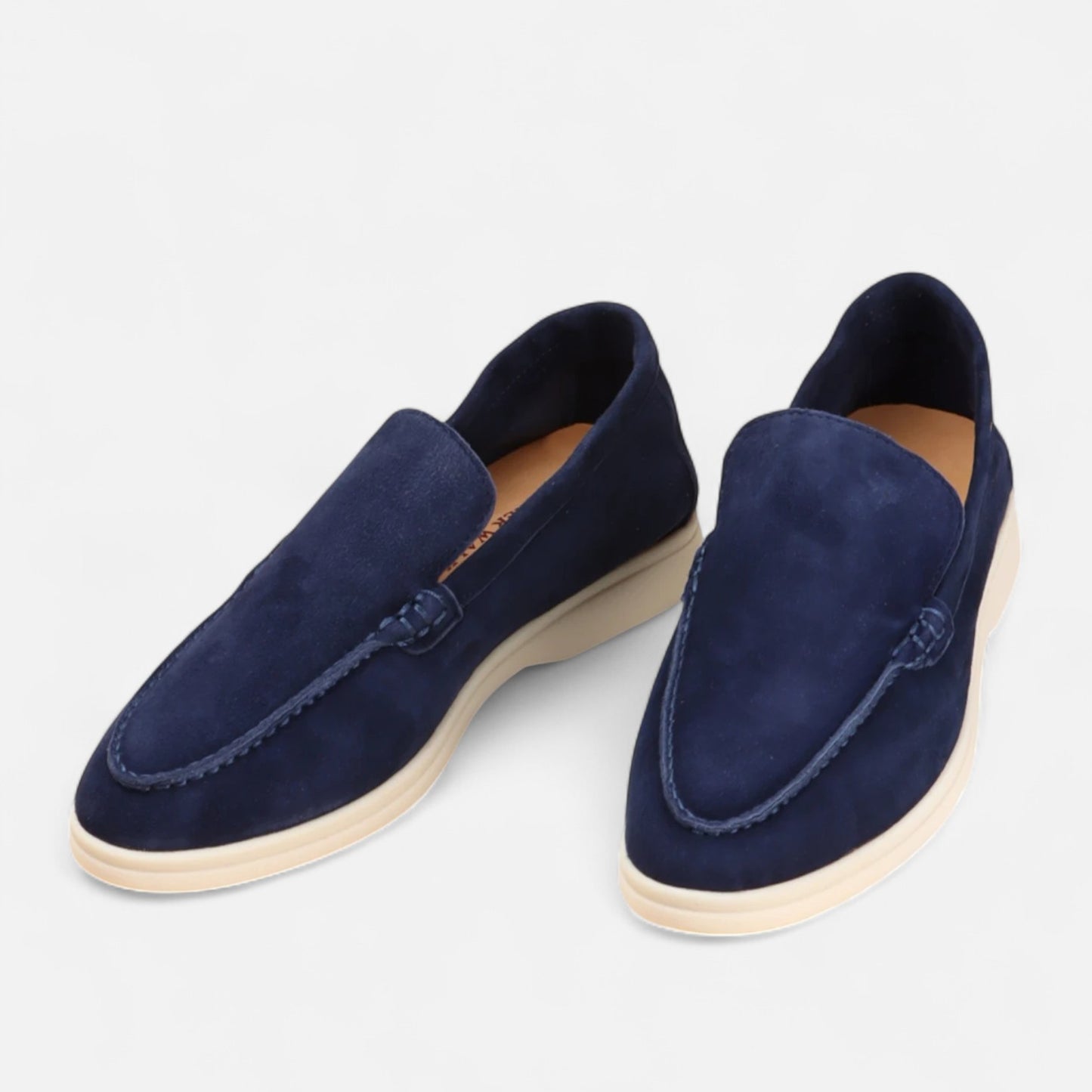 Velclairemode | Mocassins Homme en Suède et Cuir – Chaussures Plates Décontractées à Semelle Souple