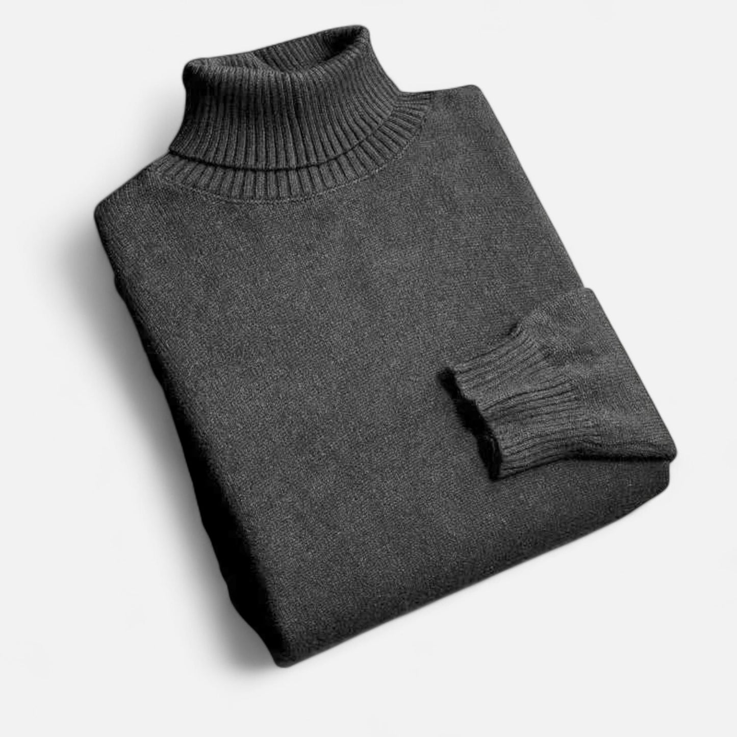 Velclairemode | Pull Col Roulé Homme Maille d’Automne – Raffinement Saisonnière & Chaleur Élégante