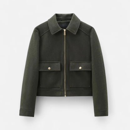Velclairemode | Veste Femme Zippée Hiver – Élégance Thermique & Silhouette Contemporaine