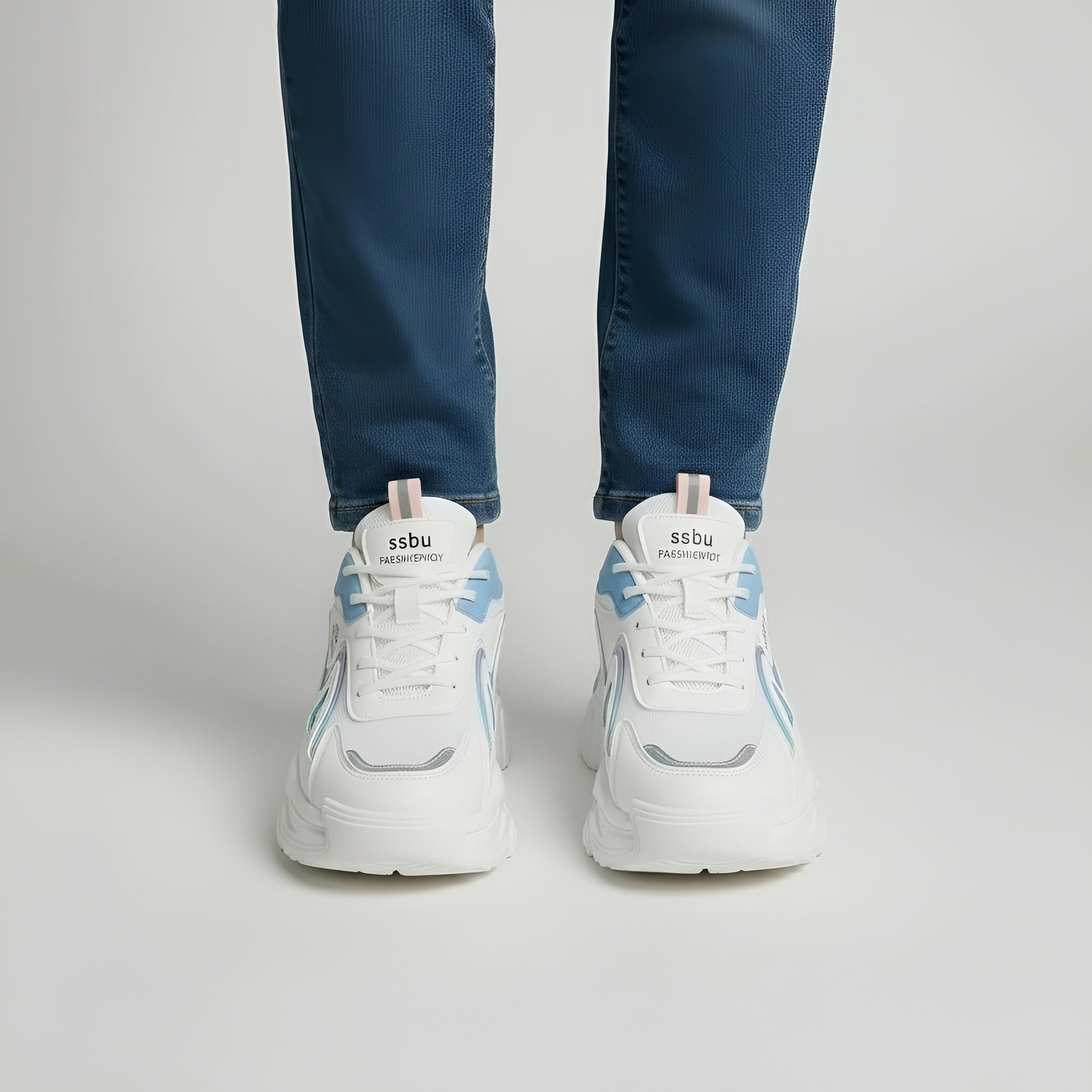 Sandalias de Plataforma Gruesa para Mujer con Suela Alta y Cordones