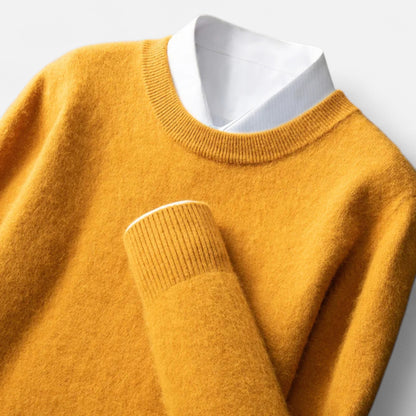 Velclairemode | Pull Col Rond Homme – Simplicité Moderne & Confort Premium