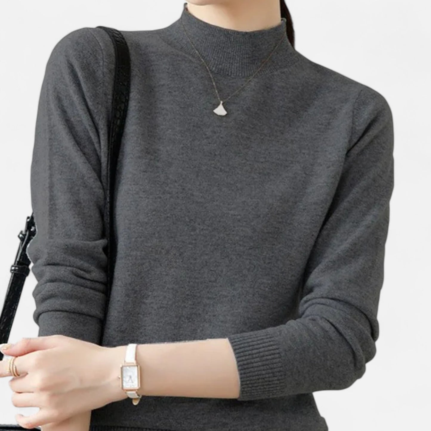 Velclairemode | Pull Femme Col Roulé Chic – Élégance Contemporaine & Confort Douillet