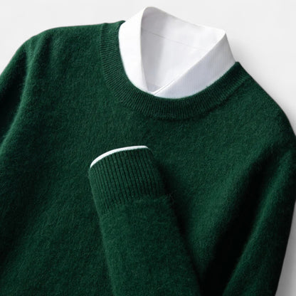 Velclairemode | Pull Col Rond Homme – Simplicité Moderne & Confort Premium