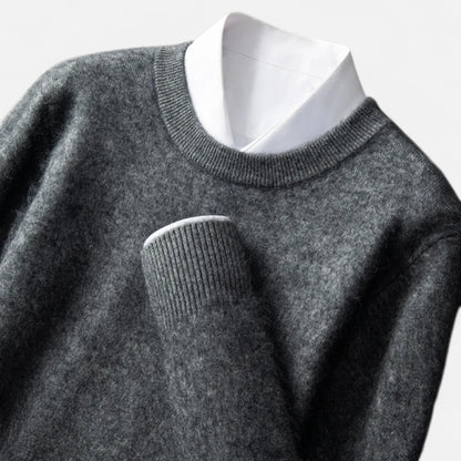 Velclairemode | Pull Col Rond Homme – Simplicité Moderne & Confort Premium