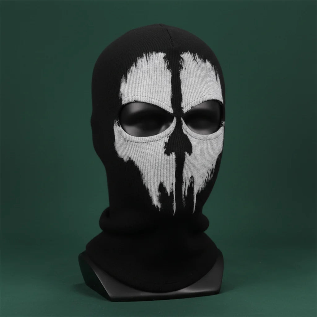 Mixte Cagoule Squelette Intégrale Halloween Cosplay Coton Effrayant Adulte
