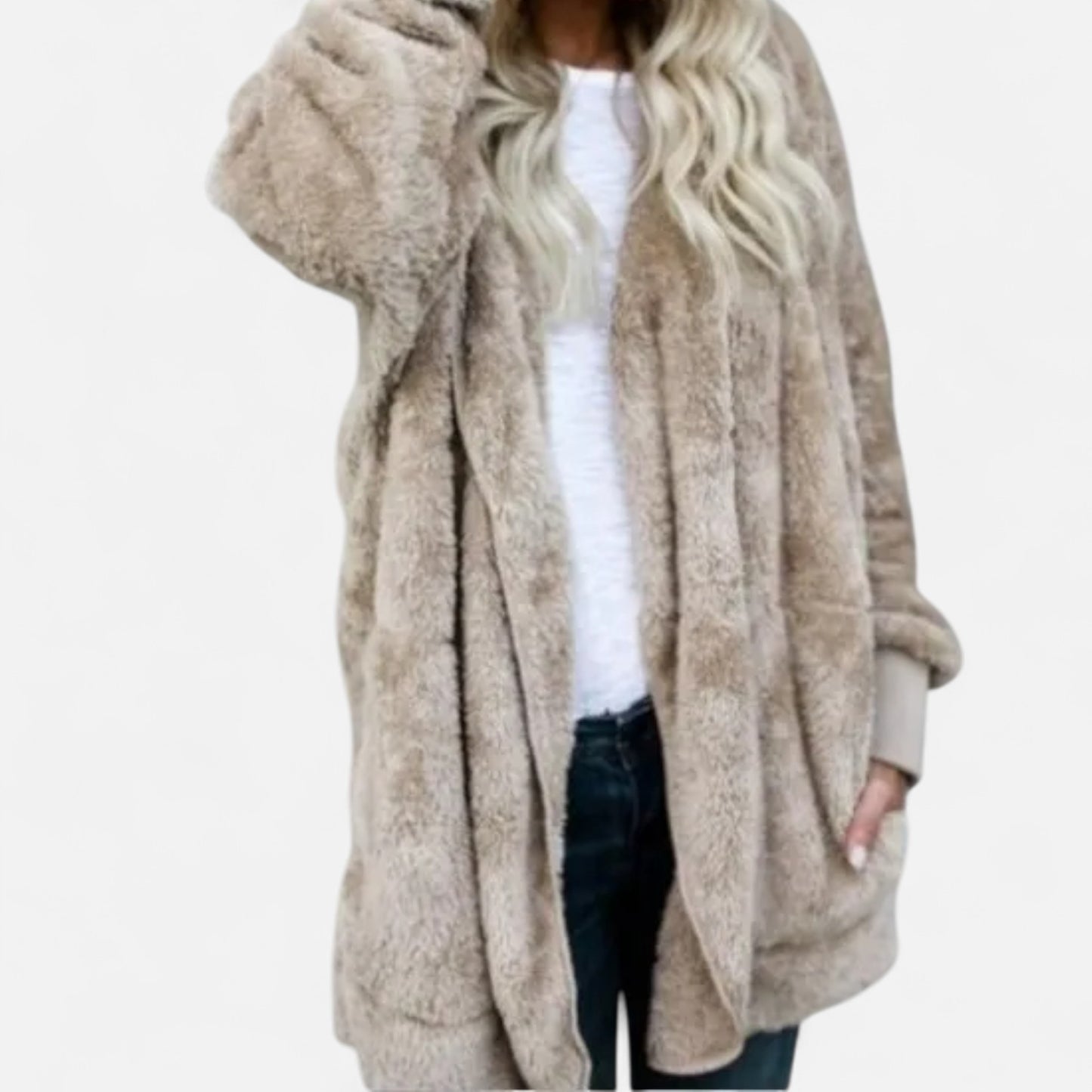 Velclairemode | Veste Cardigan Femme Double Polaire – Douceur Enveloppante & Élégance Cocooning