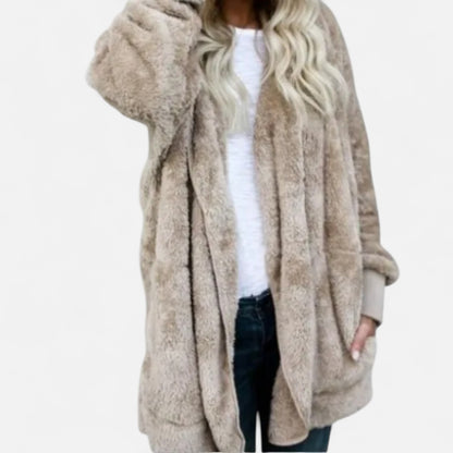 Velclairemode | Veste Cardigan Femme Double Polaire – Douceur Enveloppante & Élégance Cocooning