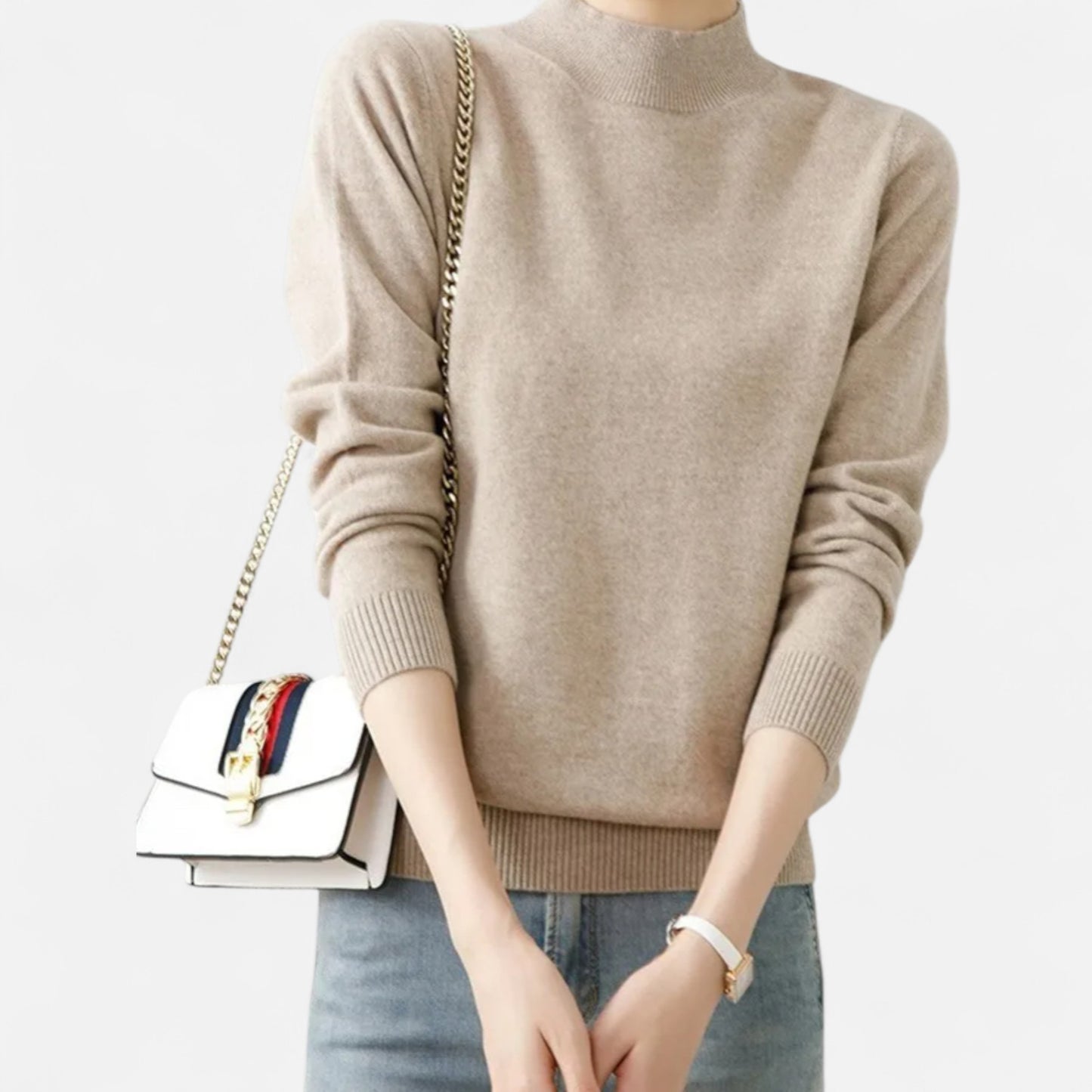 Velclairemode | Pull Femme Col Roulé Chic – Élégance Contemporaine & Confort Douillet