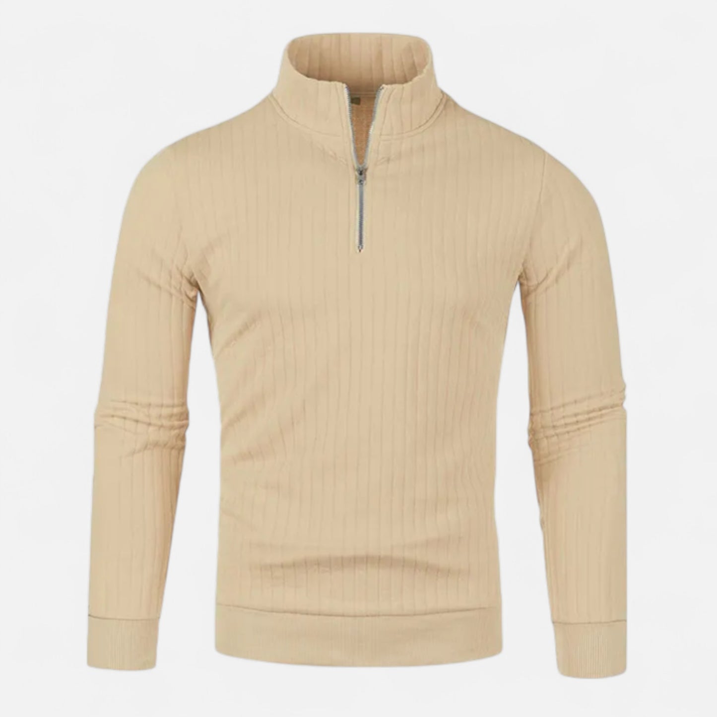 Velclairemode.com | Pull Homme Demi-Col Zippé – Maille Élégante, Style Décontracté Maîtrisé