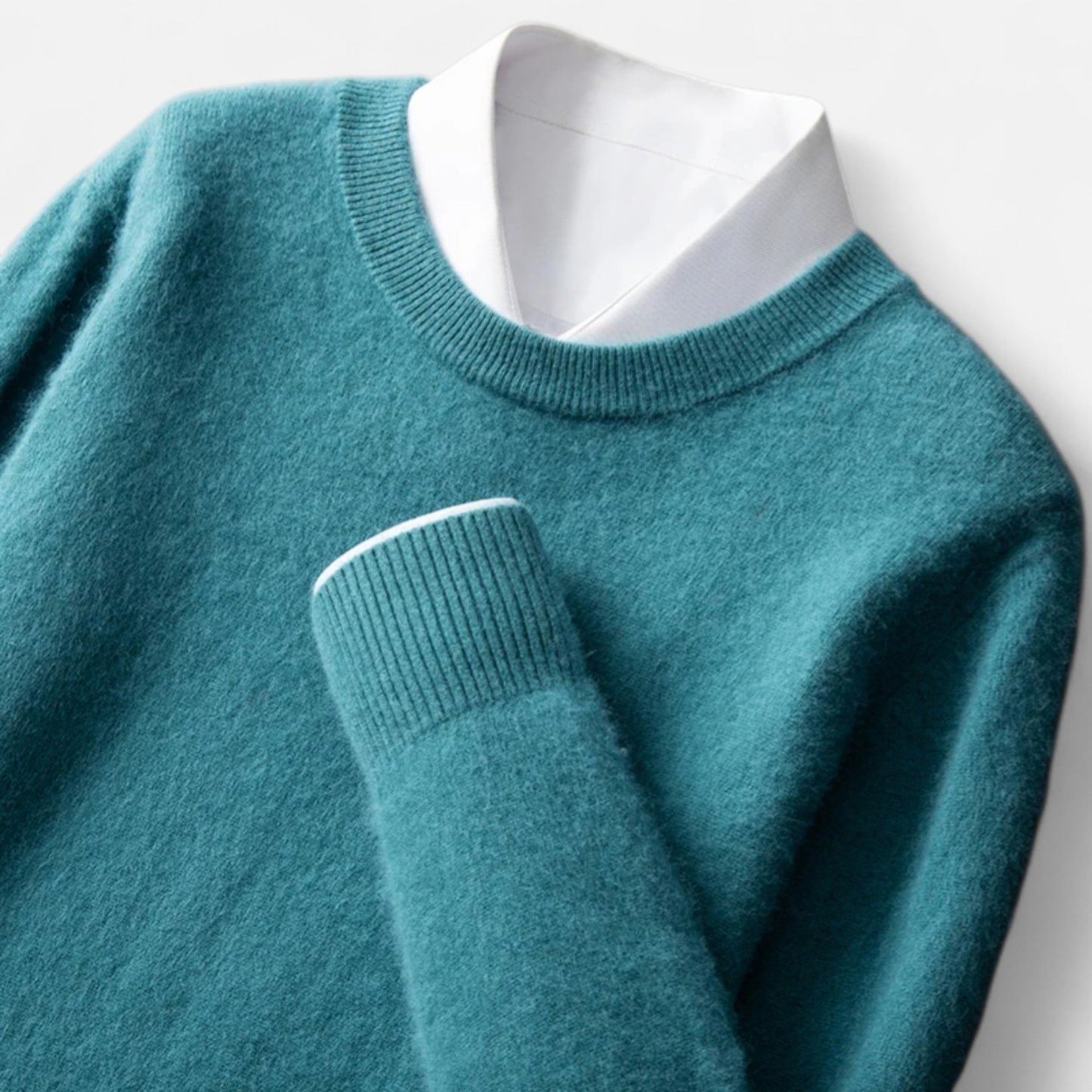 Velclairemode | Pull Col Rond Homme – Simplicité Moderne & Confort Premium