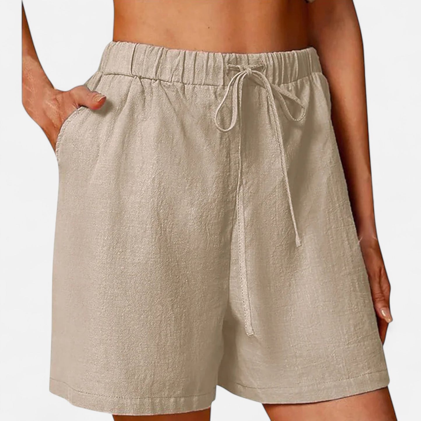 Velclairemode | Short Femme Été en Coton et Lin – Élégance Décontractée, Légèreté Naturelle