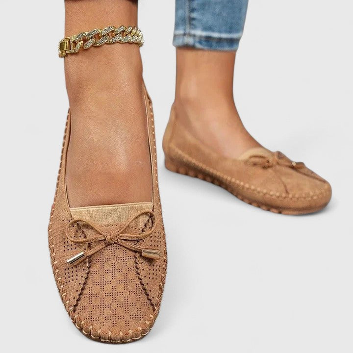 Mocassins Décontractés à Nœud
