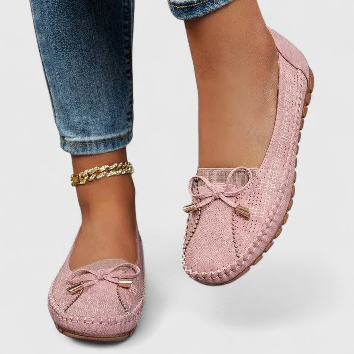 Mocassins Décontractés à Nœud
