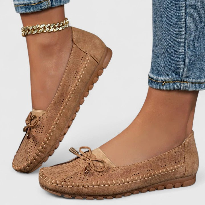 Mocassins Décontractés à Nœud