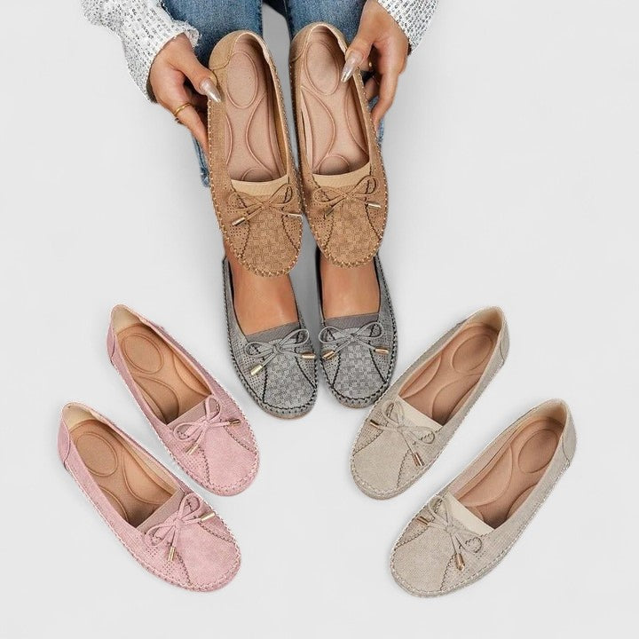 Mocassins Décontractés à Nœud