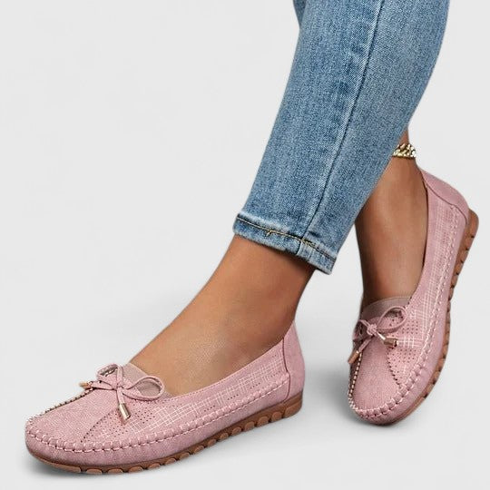 Mocassins Décontractés à Nœud