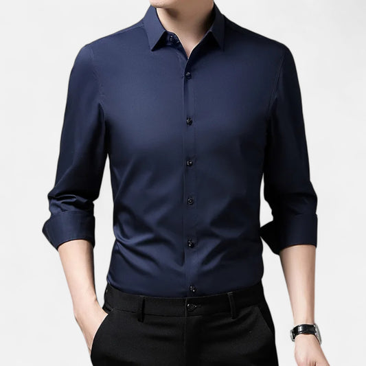 Velclairemode | Chemise Homme Manches Longues – Élégance Classique, Polyvalence Intemporelle