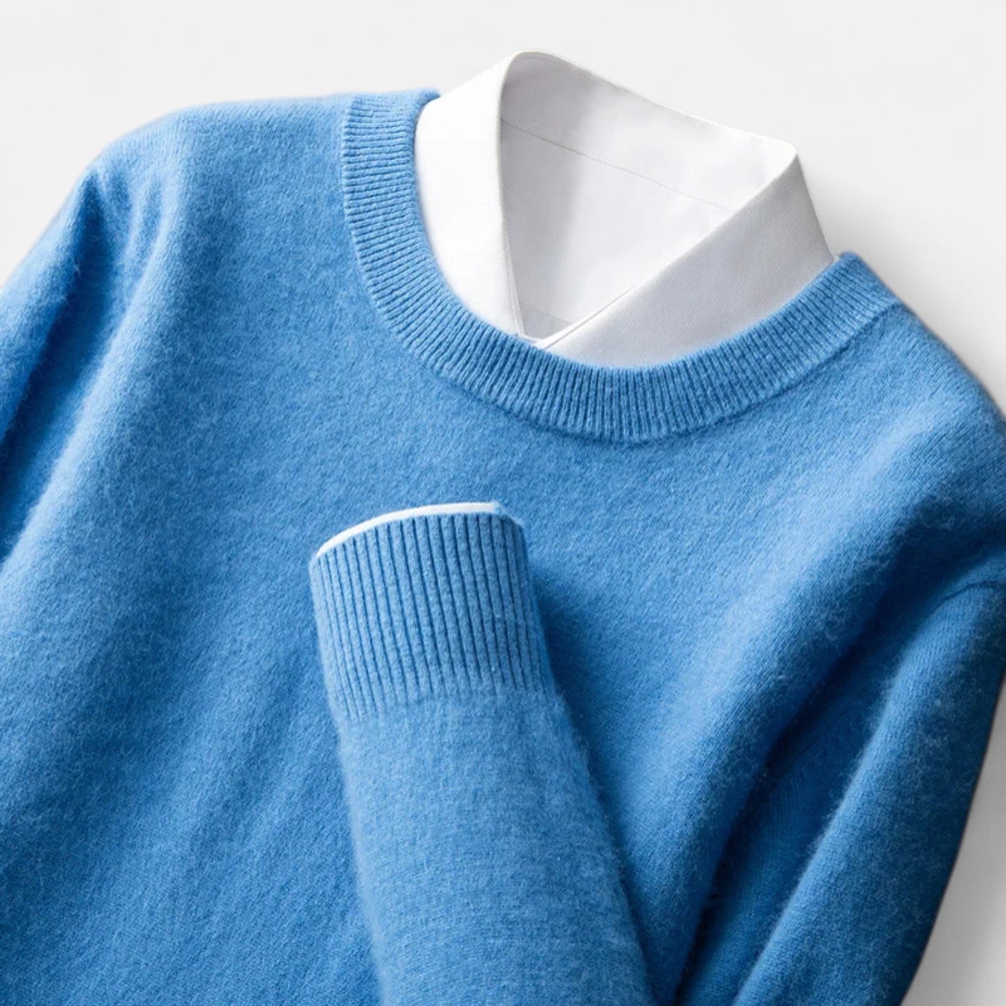 Velclairemode | Pull Col Rond Homme – Simplicité Moderne & Confort Premium
