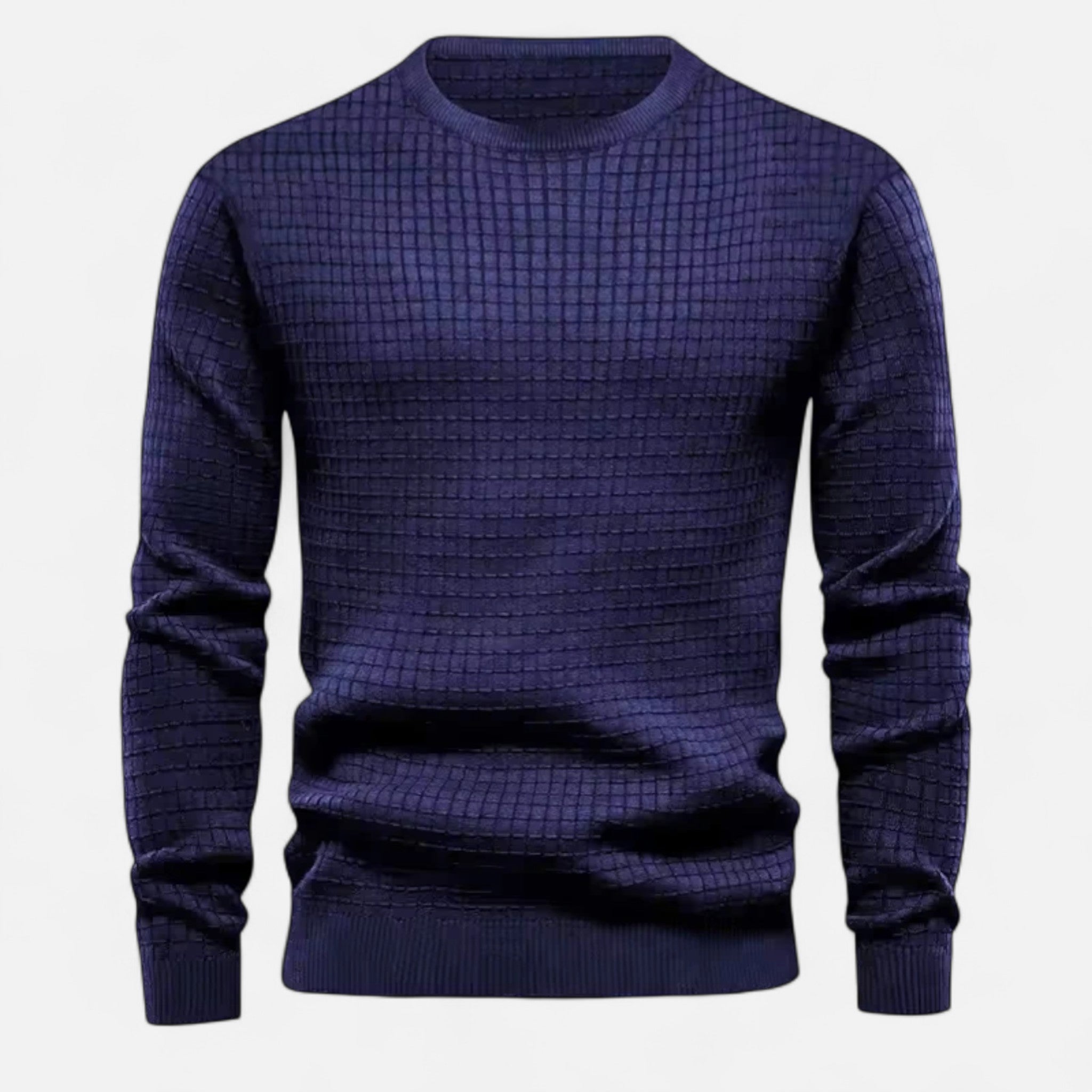 Velclairemode | Sweatshirt Homme Col Rond – Minimalisme Sculpté & Confort Haut de Gamme