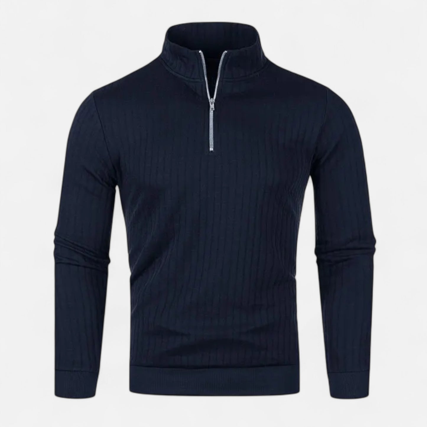 Velclairemode.com | Pull Homme Demi-Col Zippé – Maille Élégante, Style Décontracté Maîtrisé
