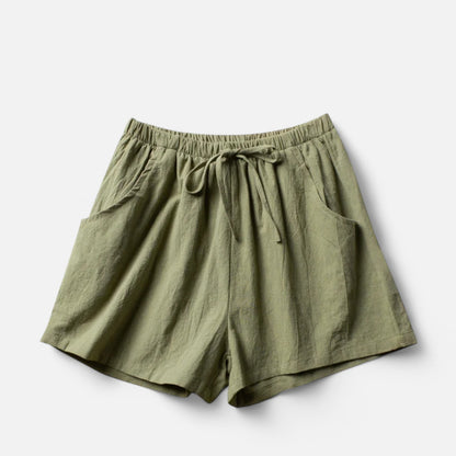 Velclairemode | Short Femme en Coton & Lin – Fraîcheur Naturelle & Élégance Décontractée