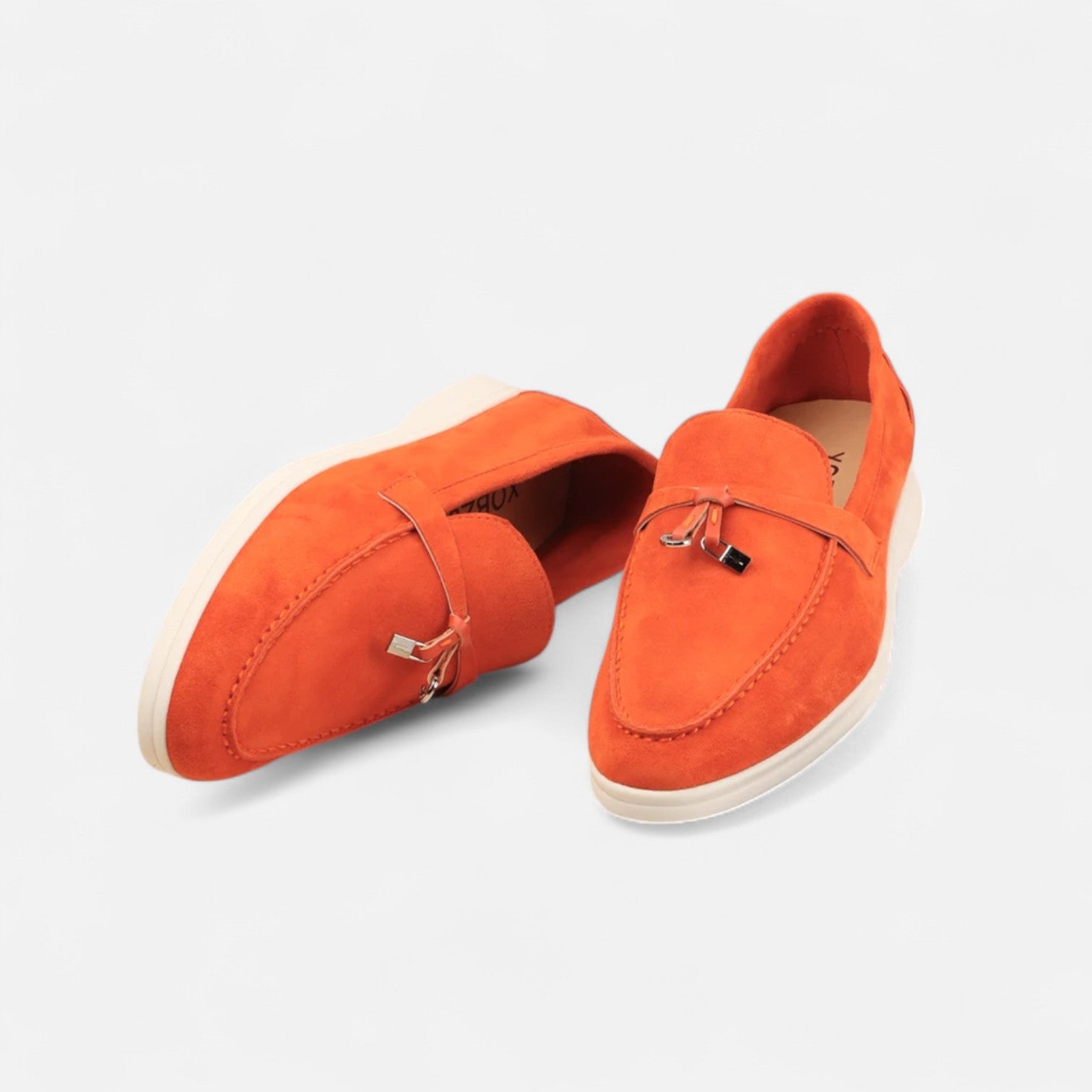 Velclairemode| Men's Premium Suede Loafers - Flat Sole, Casual Elegance for Winter