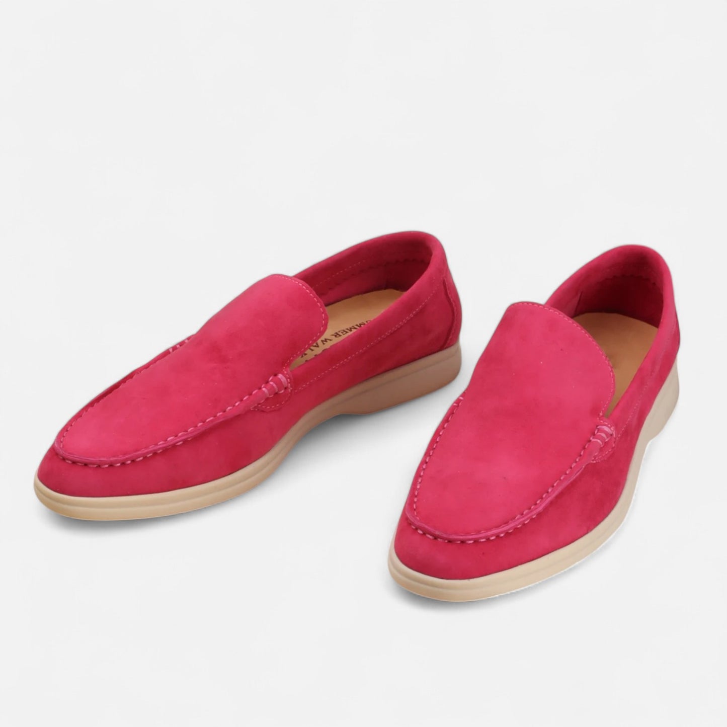 Velclairemode | Mocassins Homme en Suède et Cuir – Chaussures Plates Décontractées à Semelle Souple